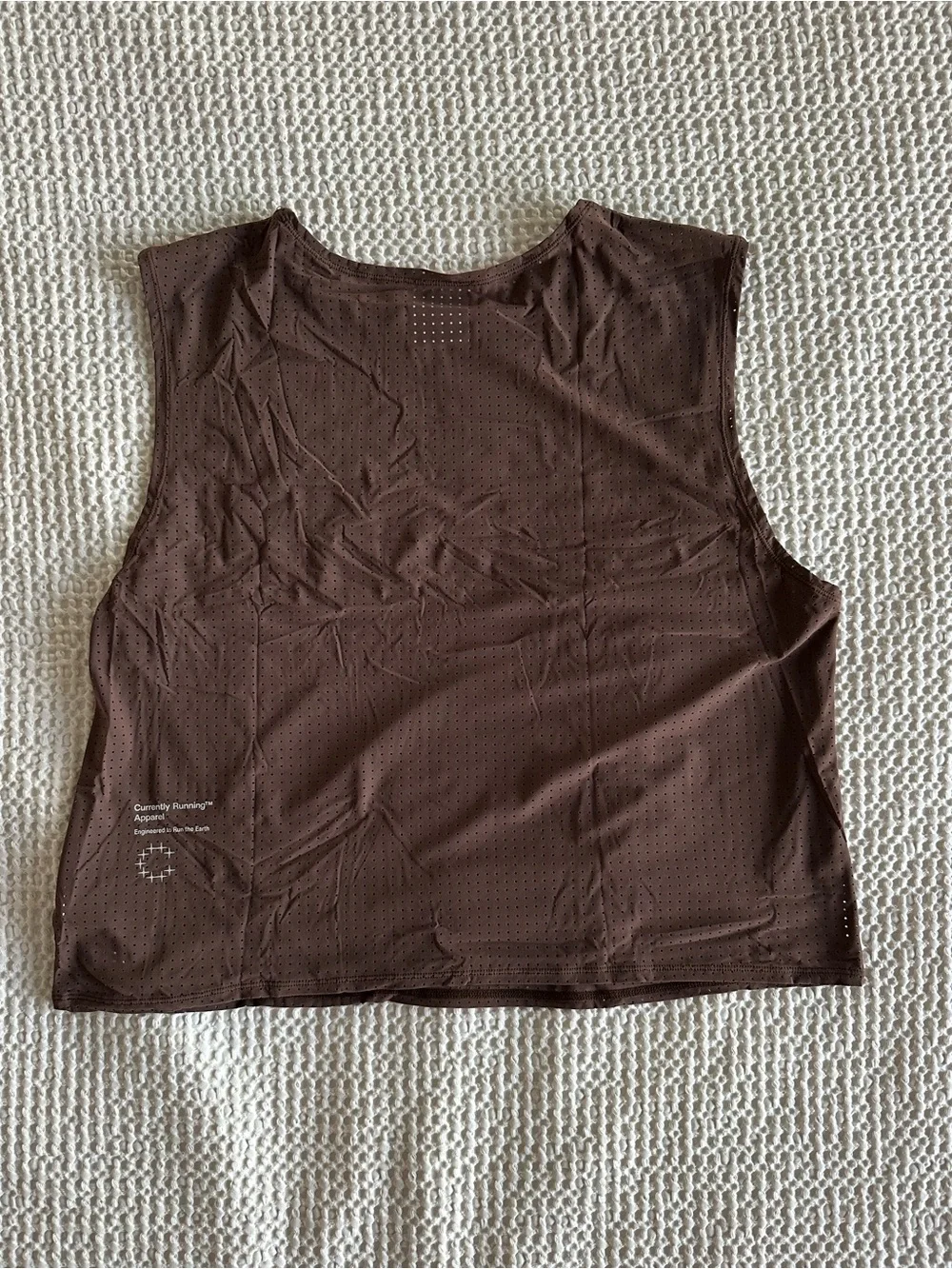 Currently Running - C-R™ Penultimate Crop Tee - Brown